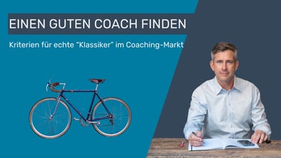 Wie ich einen guten Coach finde