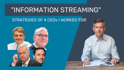 Mit gekonntem „Info-Streaming“ erfolgreicher CEO werden.